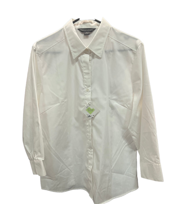 The Standard - White 3/4 Sleeve Shirt - HZ119R  **Clearance**