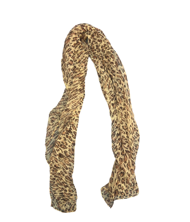 Scarf Brown Tiger