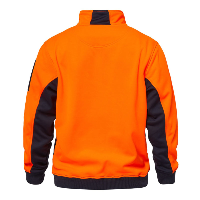 Workcraft Unisex Hivis 1/2 Zip Pullover - WT8012