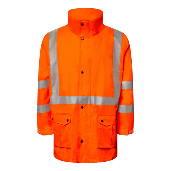 Workcraft Hivis 4 in 1 Jacket with Tape  NSW Rail - WW9016