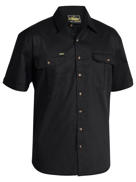 Bisley Original Cotton Drill Shirt Short Sleeve - BS1433