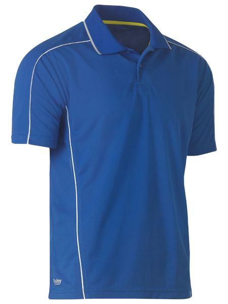 Bisley Cool Mesh Polo With Reflective Piping - BK1425