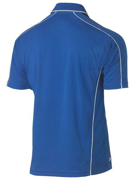 Bisley Cool Mesh Polo With Reflective Piping - BK1425