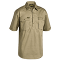 Bisley Closed Front Cotton Drill Shirt Short Sleeve - BSC1433