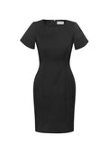 Biz Corporates Ladies Short Sleeve Shift Dress - 30112