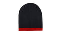 Headwear Roll Down Two Tone Acrylic Beanie Toque Hat (pack of 10) - 4188