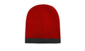 Headwear Roll Down Two Tone Acrylic Beanie Toque Hat (pack of 10) - 4188