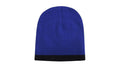 Headwear Roll Down Two Tone Acrylic Beanie Toque Hat (pack of 10) - 4188