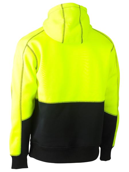 Bisley Hi Vis Fleece Hoodie Pullover - BK6619