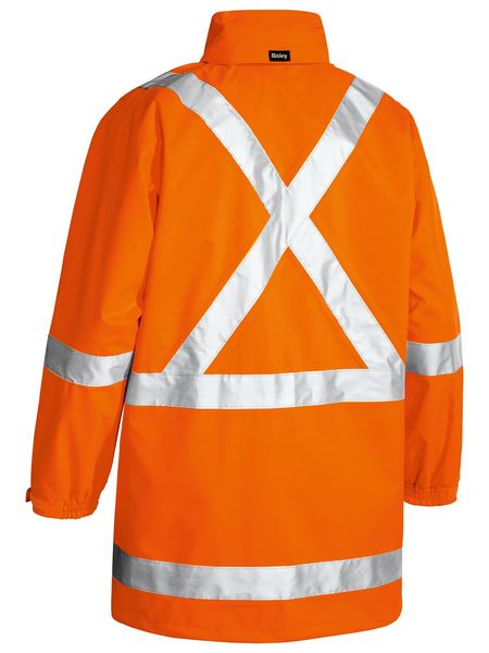 Bisley X Taped Hi Vis Rain Shell Jacket - BJ6968T