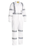 Bisley 3m Taped White Drill Coverall - BC6806T