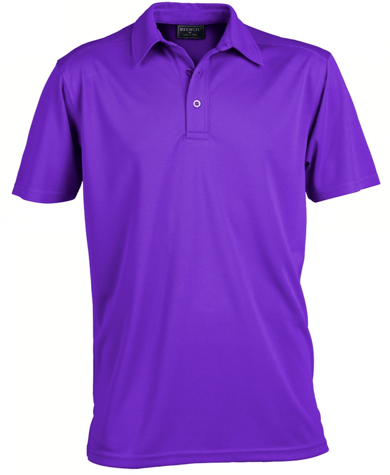 Stencil Men's Glacier Polo - 1054