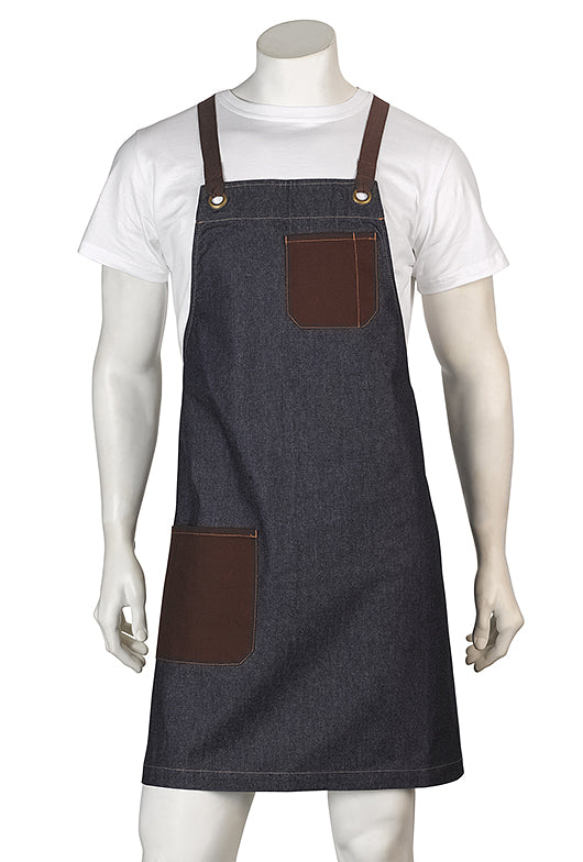 Identitee Brooklyn Canvas Bib Apron - A16