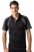 Be Seen Men's Polo Shirt With Contrast Sleeve - The Toucan