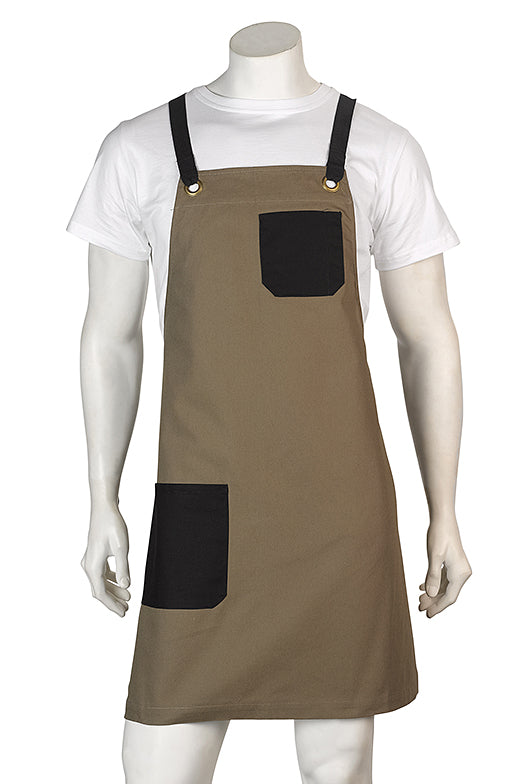 Identitee Brooklyn Canvas Bib Apron - A16