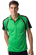 Be Seen Men's Polo Shirt With Contrast Sleeve - The Toucan