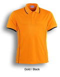 Bocini Ladies Stitch Feature Essential Short Sleeve Polo - CP0920