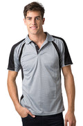 Be Seen Men's Polo Shirt With Contrast Sleeve - The Toucan