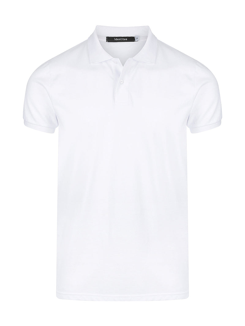 Identitee Mens Venice Slim Cut Polo Shirt - P02