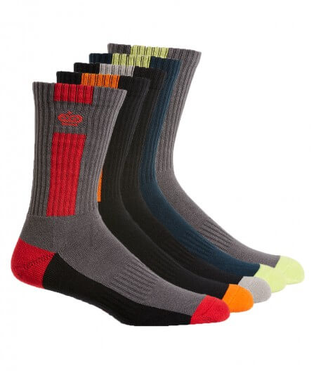 King Gee Men's Crew Cotton Work Sock - 5 Pack - K09035