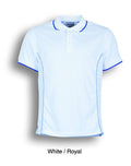 Bocini Ladies Stitch Feature Essential Short Sleeve Polo - CP0920