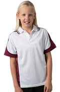 Be Seen Kids Polo Shirt With Striped Collar - BSP16K