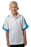 Be Seen Kids Polo Shirt With Striped Collar - BSP16K