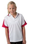 Be Seen Kids Polo Shirt With Striped Collar - BSP16K