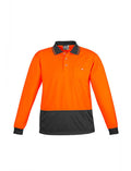 Syzmik Unisex Day Only Basic Polo Long Sleeve - ZH232