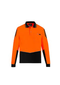 Syzmik Mens Hi Vis Flux L/S Polo - ZH310