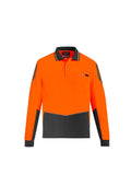 Syzmik Mens Hi Vis Flux L/S Polo - ZH310