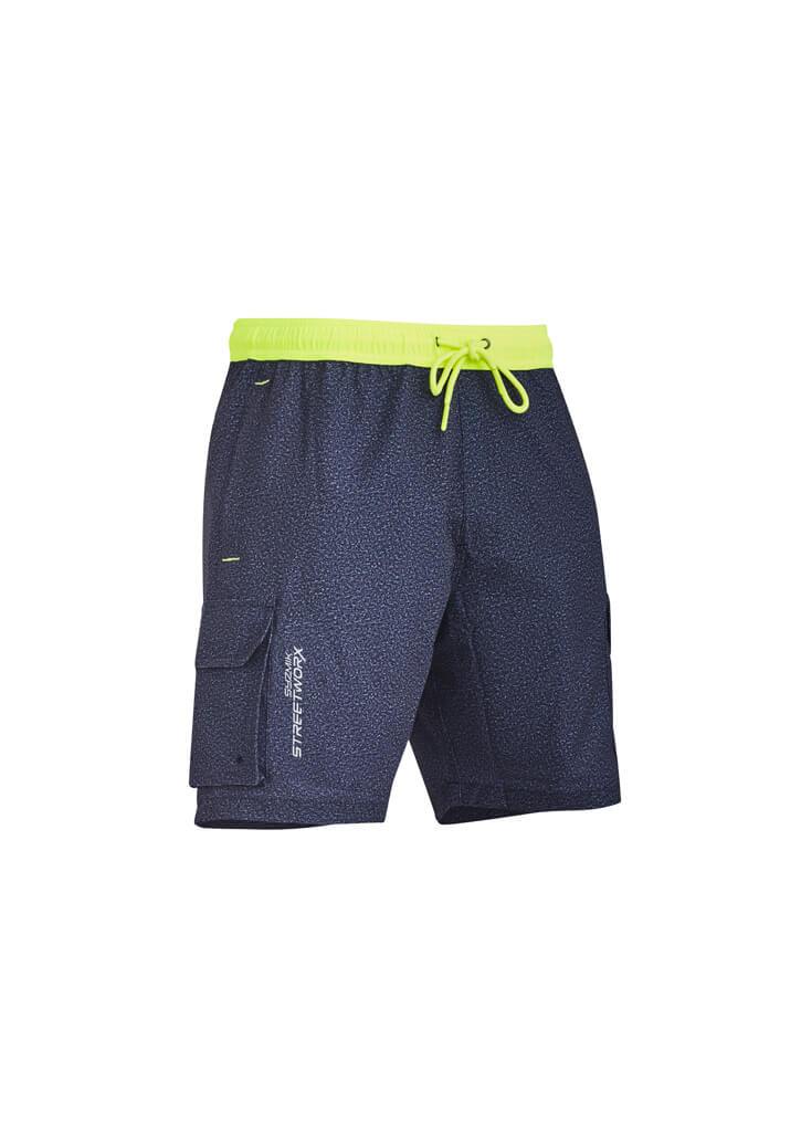 Syzmik Mens Streetworx Stretch Work Board Short - ZS240