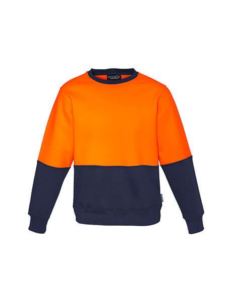 Syzmik Unisex Hi Vis Crew Sweatshirt - ZT475